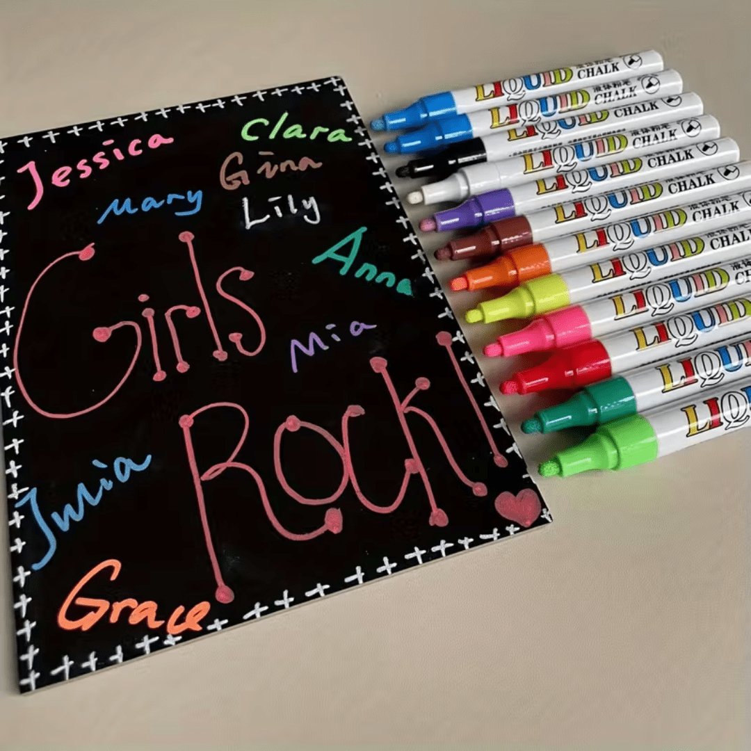 Neon Farben Flüssigkreide - TwentyFourParty