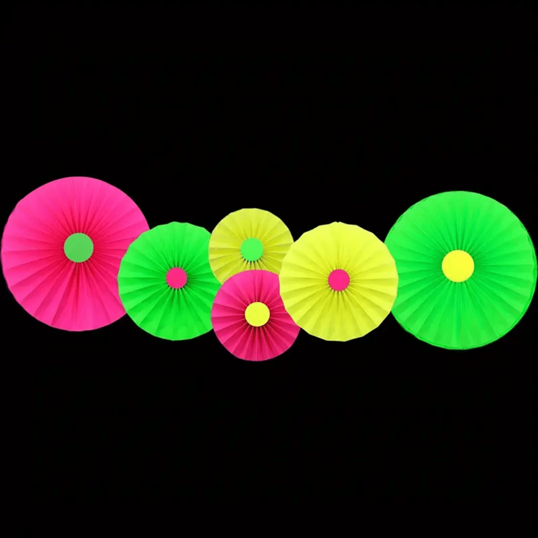 Neon - Hängefächer Set - TwentyFourParty