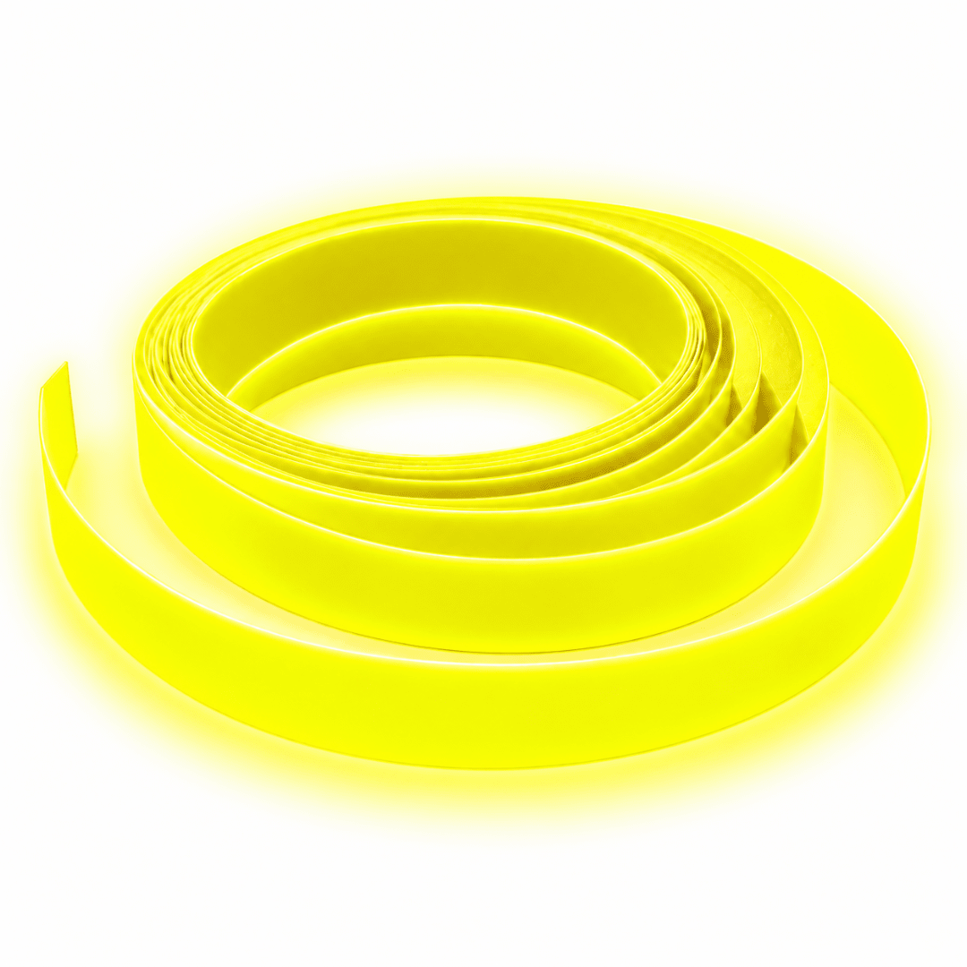 Neon Klebeband Glow-in-the-Dark Gelb 5 m - TwentyFourParty