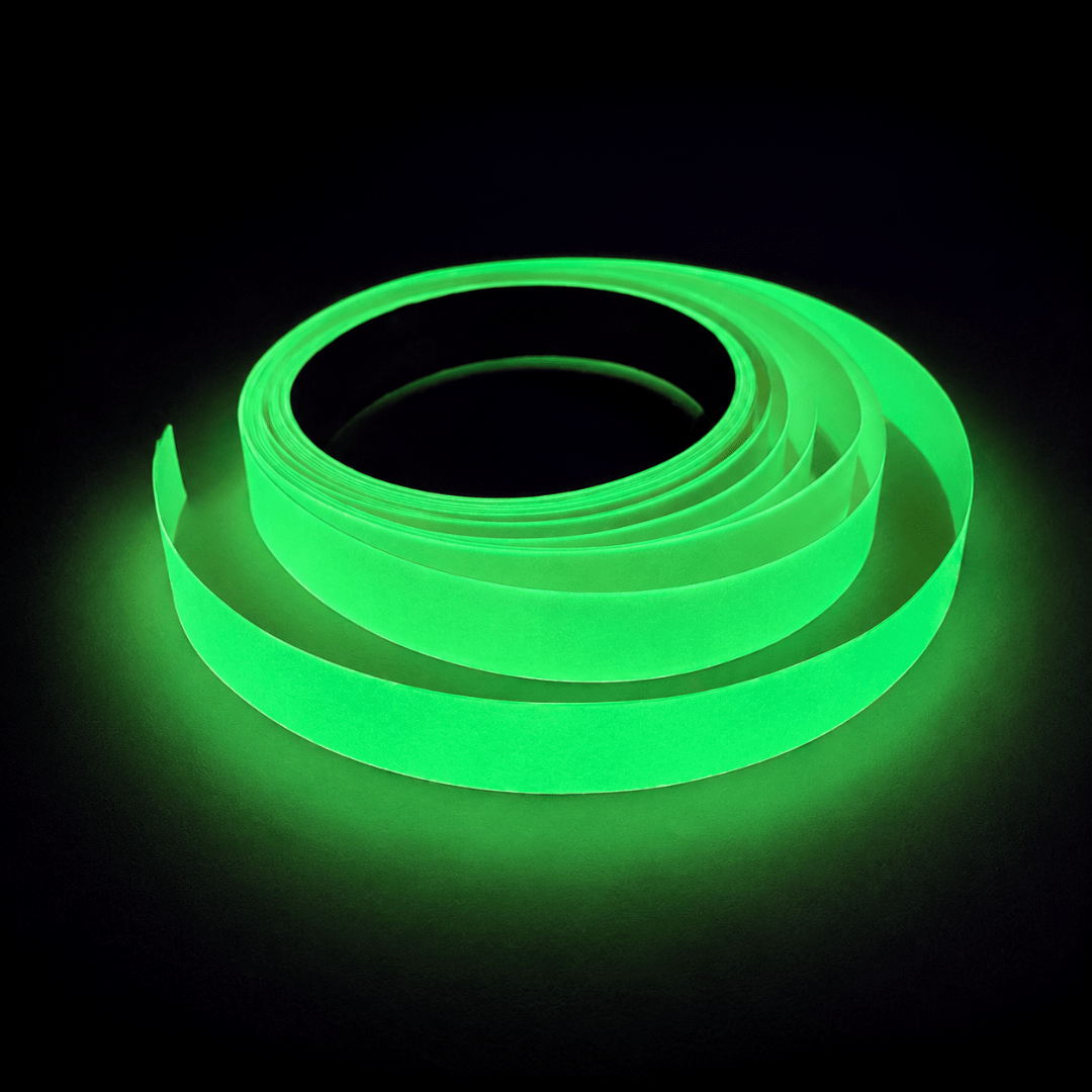 Neon Klebeband Glow-in-the-Dark Grün 5 m - TwentyFourParty