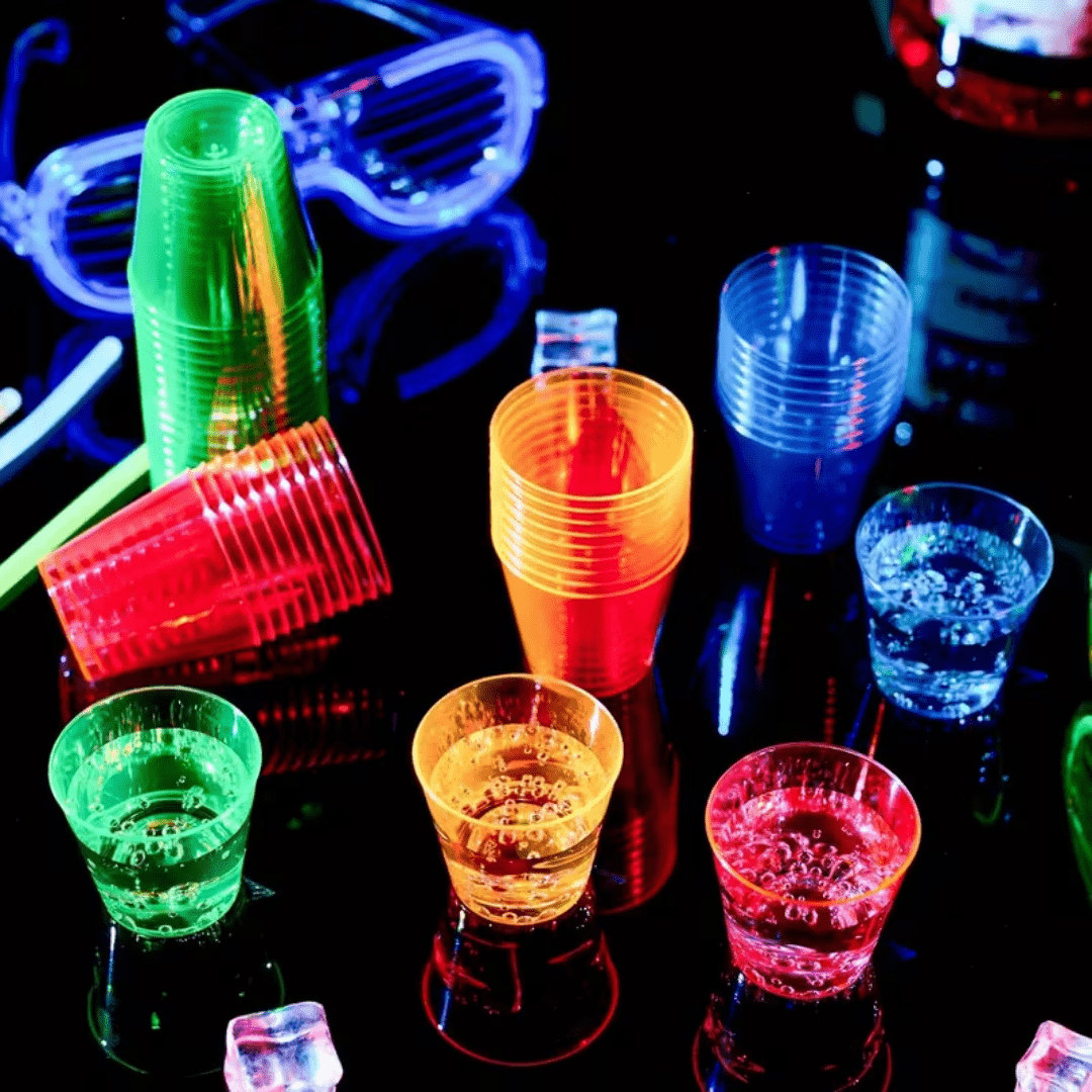 Neon Shot Becher (UV - Aktiv) - TwentyFourParty