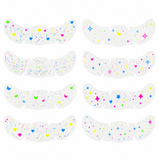 Neon Sommersprossen Tattoos Glow in the Dark - TwentyFourParty