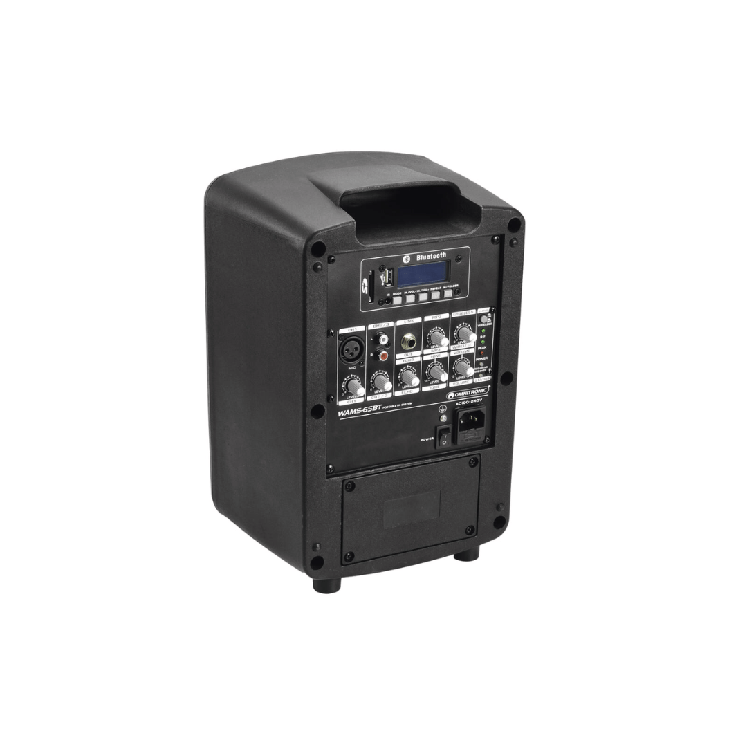 OMNITRONIC Set WAMS - 65BT + Akku + Tragetasche - TwentyFourParty