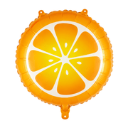 Orangen Folienballon XXL - TwentyFourParty