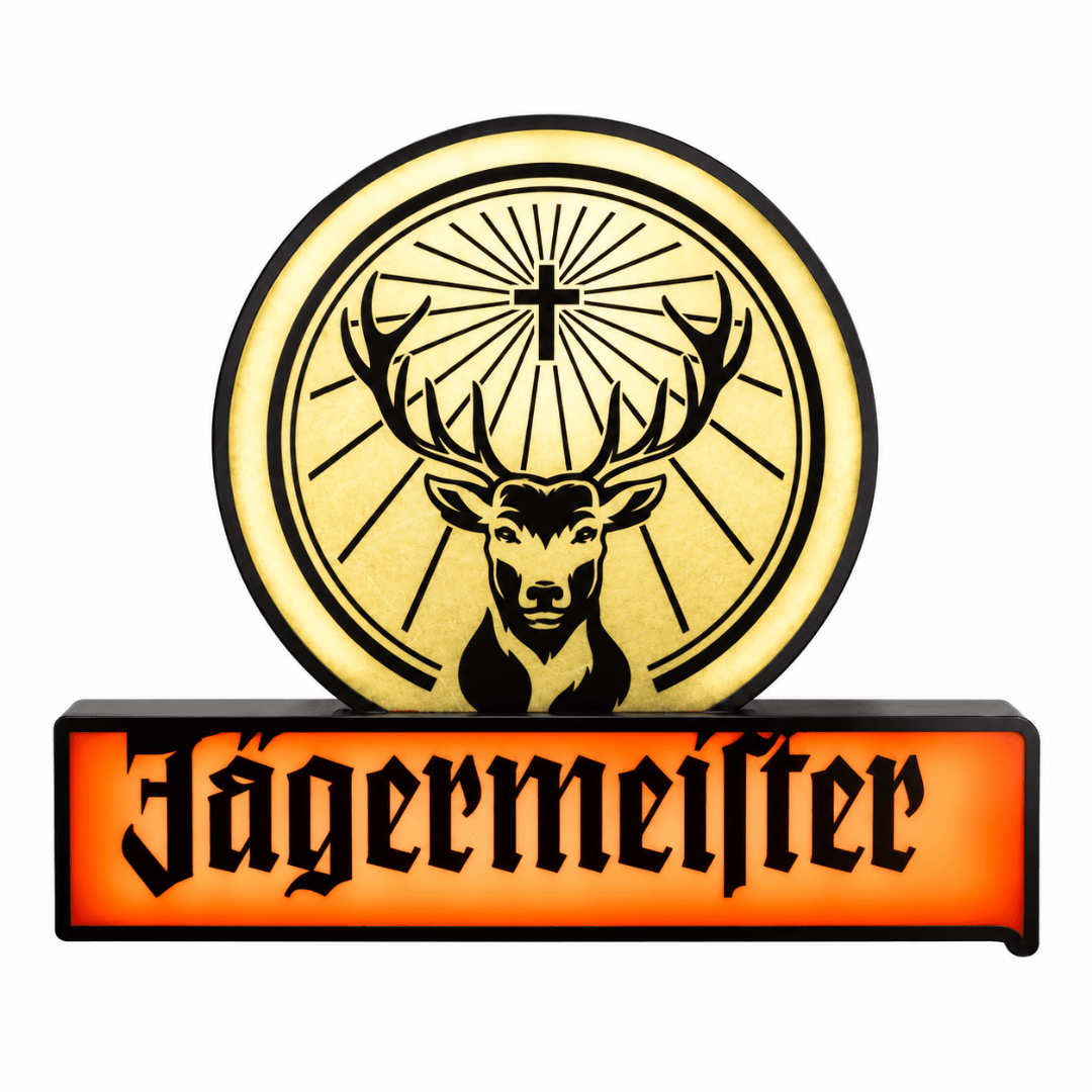 Original Jägermeister LED Leuchtschild 30 cm - TwentyFourParty