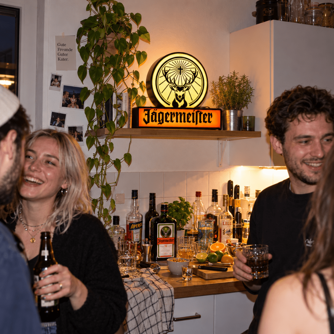 Original Jägermeister LED Leuchtschild 30 cm - TwentyFourParty