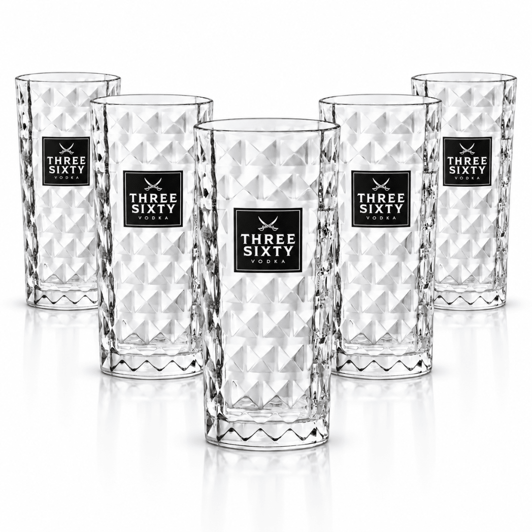 Original Three Sixty Longdrinkglas 0,3 l 6 Stück - TwentyFourParty