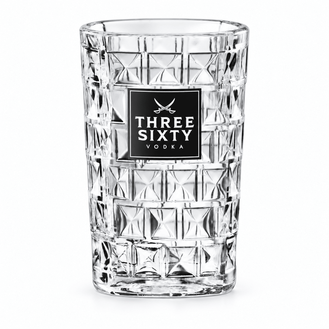 Original Three Sixty Vodka Shotglas Acryl 2 cl - TwentyFourParty