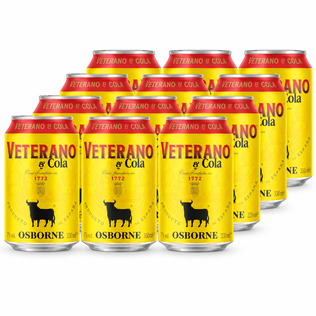 Osborne Veterano & Cola 0,33 l 12 Dosen - TwentyFourParty