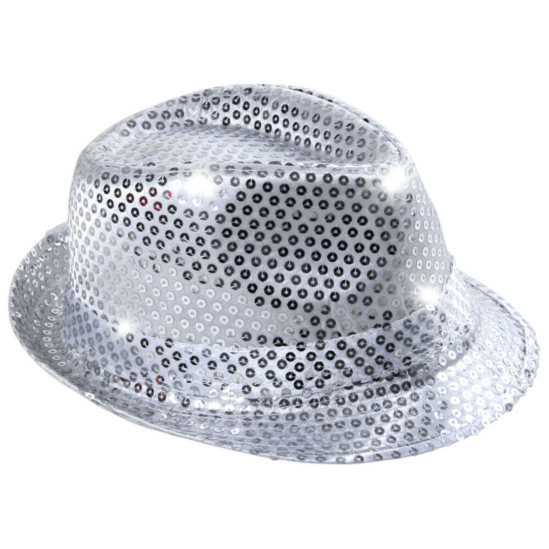 Paillettenhut mit LEDs - TwentyFourParty