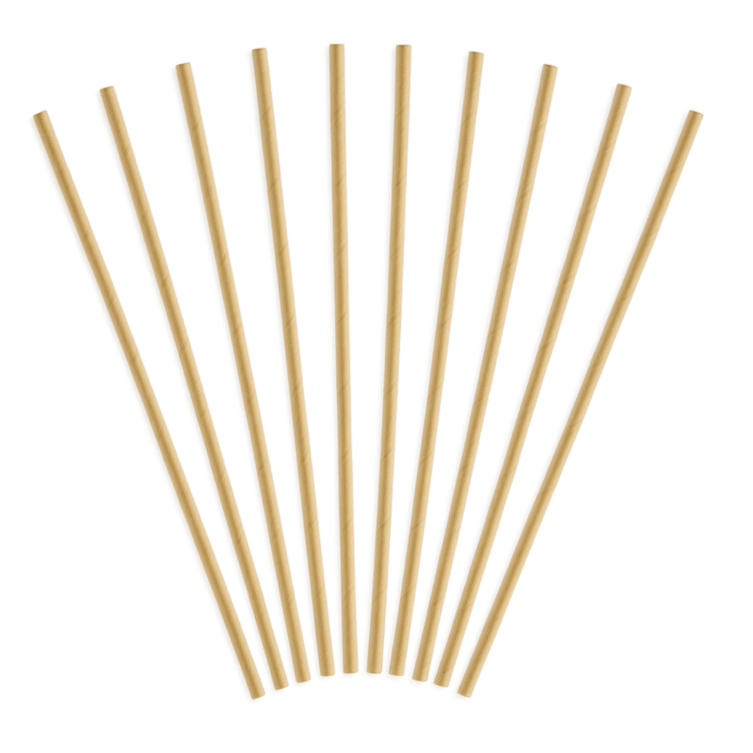 Papierstrohhalme Natur - TwentyFourParty