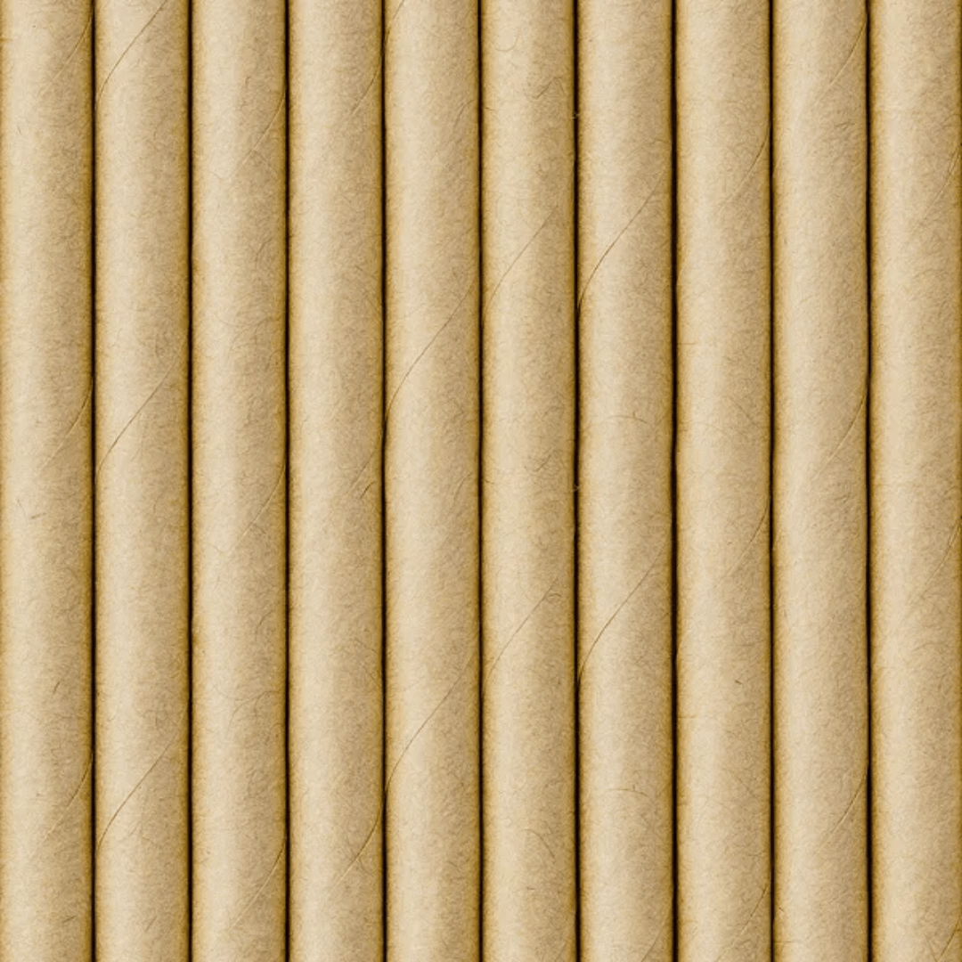 Papierstrohhalme Natur - TwentyFourParty