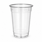 Party Einwegbecher 0,4 l glasklar 50 Stück - TwentyFourParty