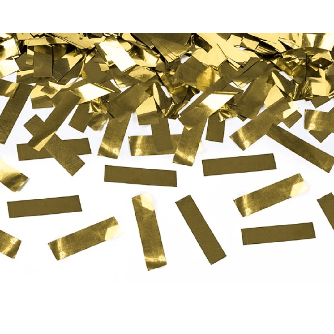 Party Popper Metallic Konfetti - TwentyFourParty