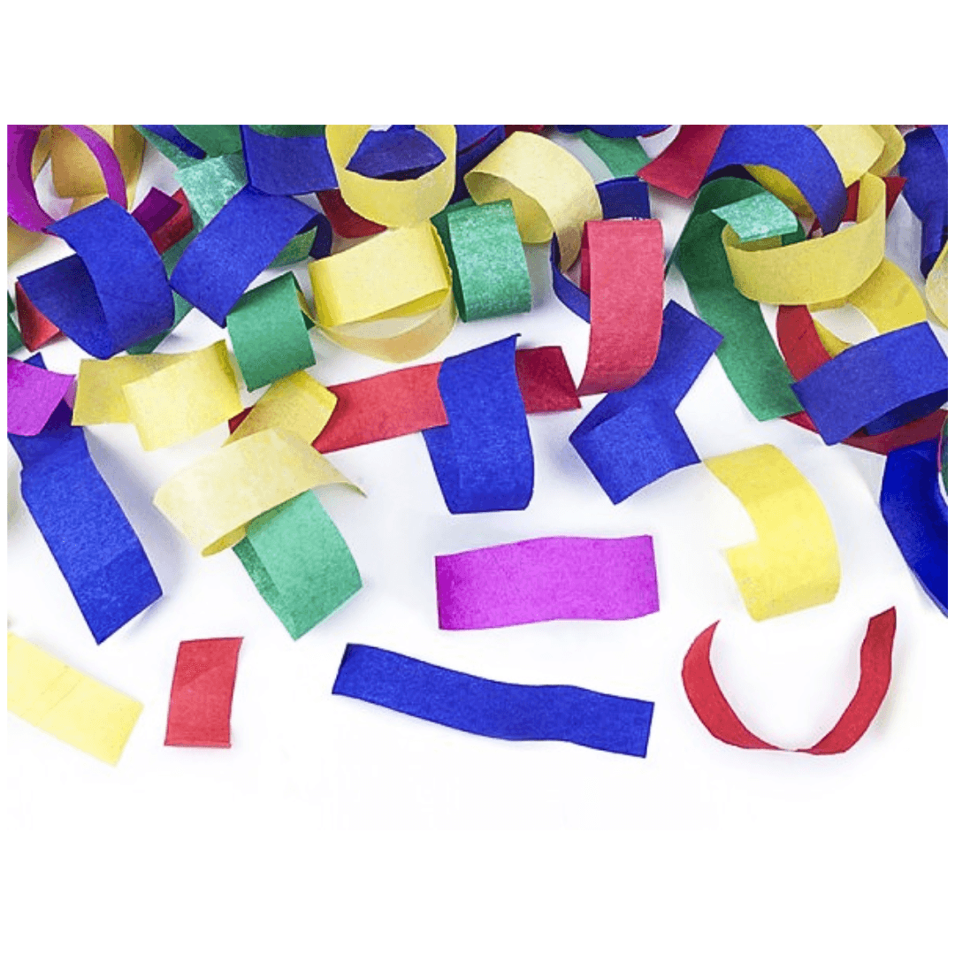 Party Popper multicolour Konfetti - TwentyFourParty