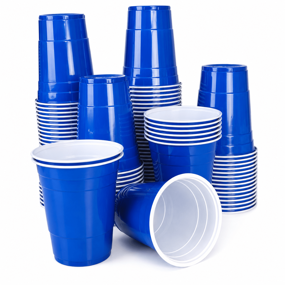 Partybecher Blau 473 ml 50 Stück - TwentyFourParty