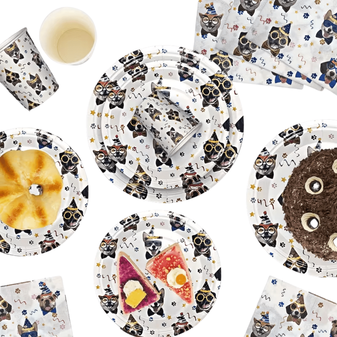 Partygeschirr - Set Party - Dog - TwentyFourParty