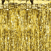 Partyvorhang Gold 90 x 250 cm - TwentyFourParty