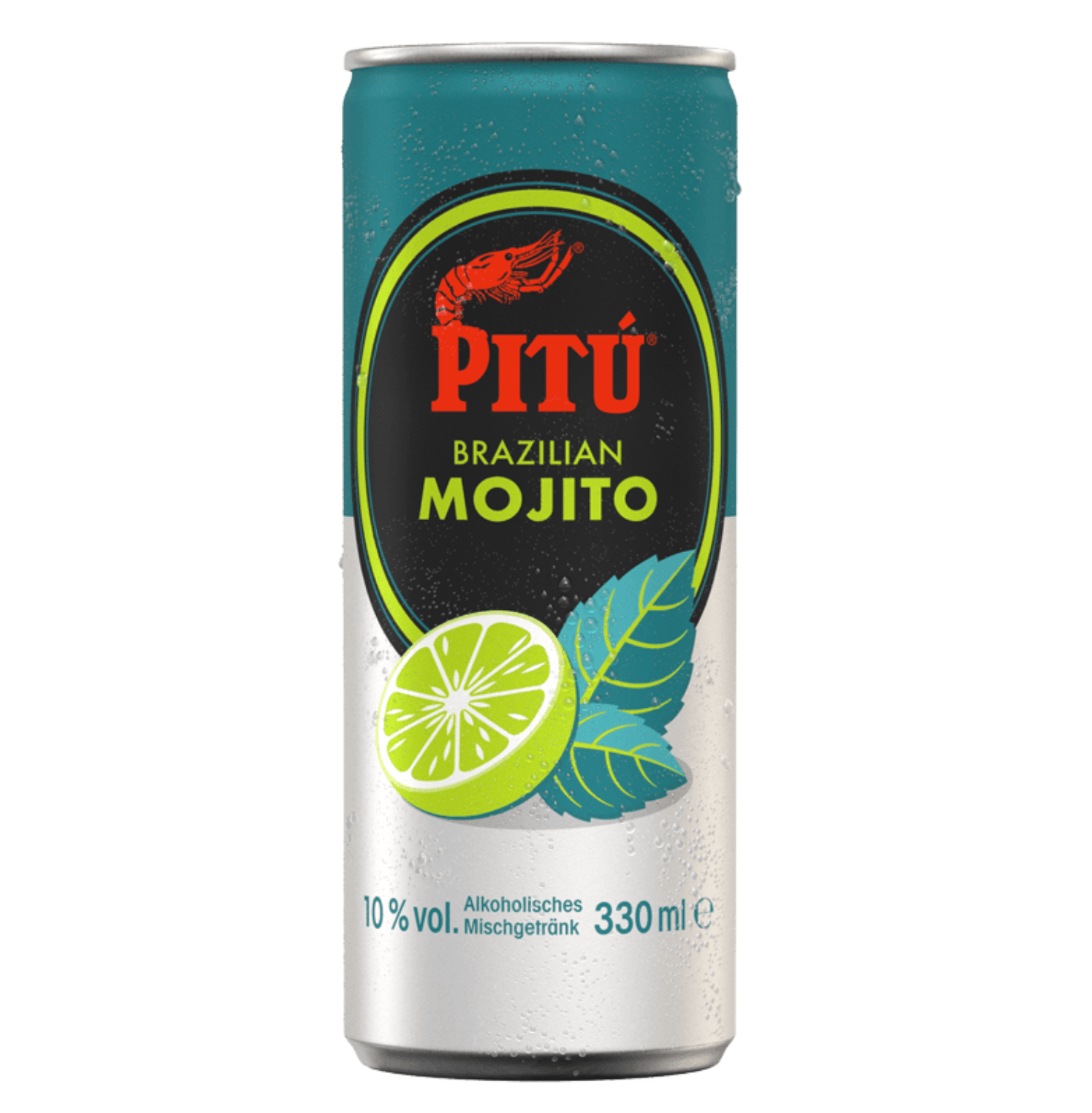 PITÚ Brazilian Mojito – Ready - to - Drink Cocktail Dose - TwentyFourParty