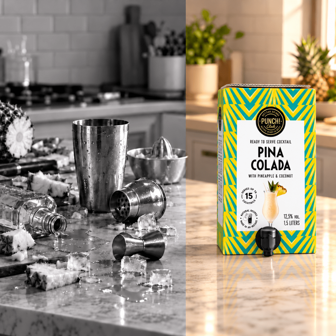 Punch Club Piña Colada Cocktail Bag in Box 1,5 l - TwentyFourParty