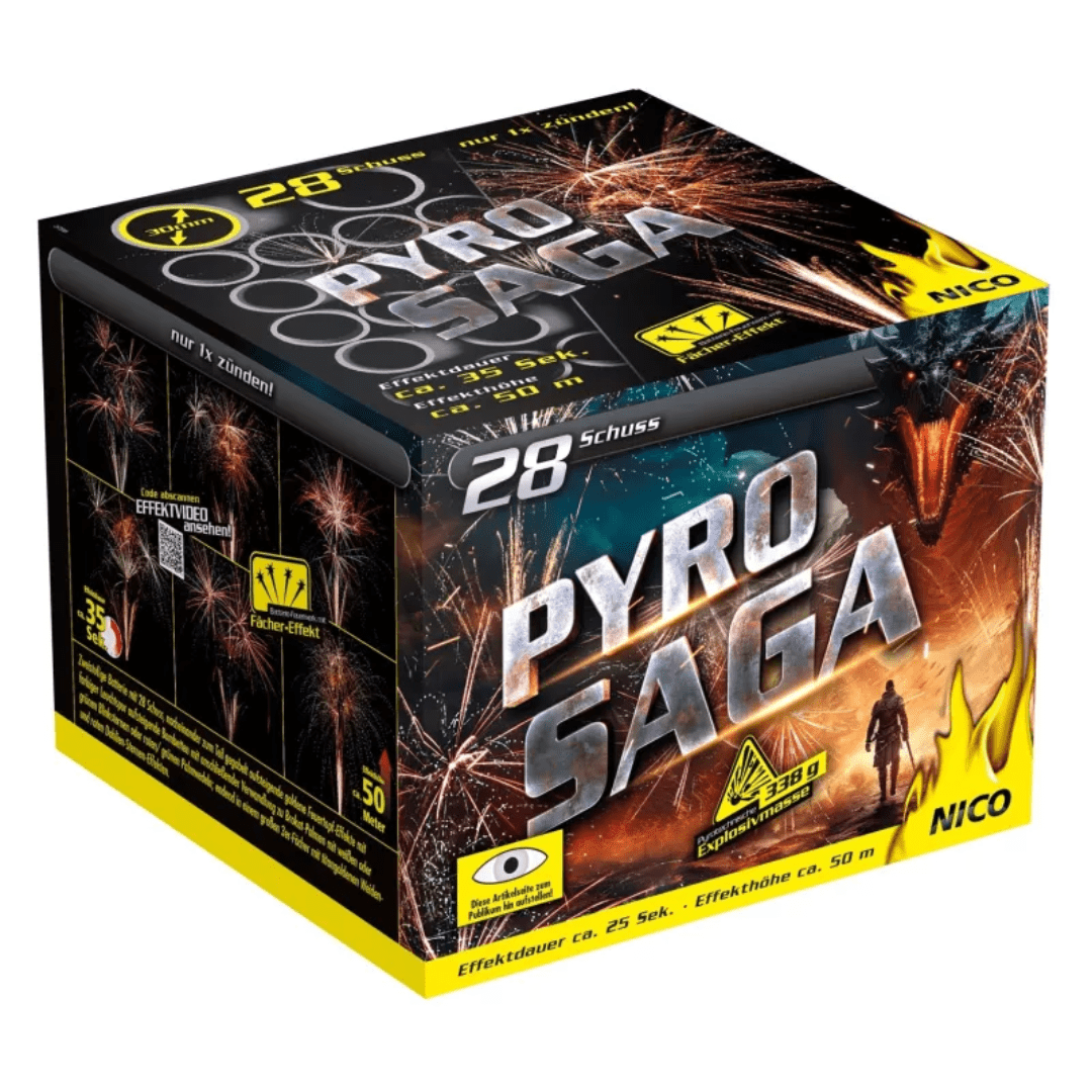 Pyro Saga, 28 Schuss - TwentyFourParty