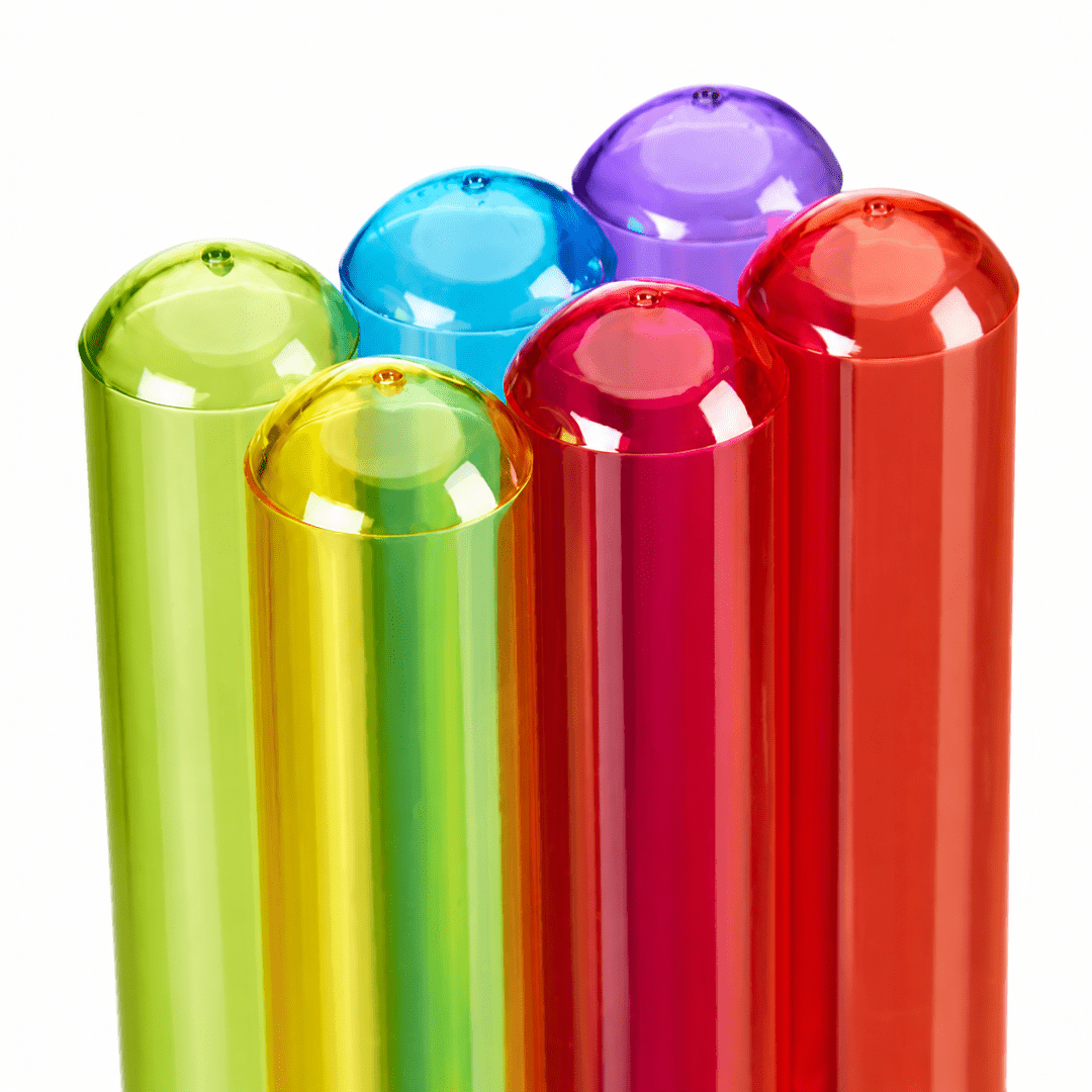 Reagenzglas Shotgläser mit Halter 4 cl 6 Stück - TwentyFourParty
