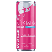 Red Bull Energy Drink White Peach Zero - TwentyFourParty