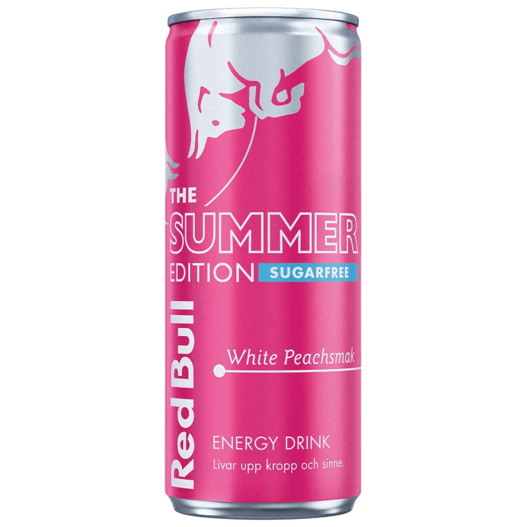 Red Bull Energy Drink White Peach Zero - TwentyFourParty