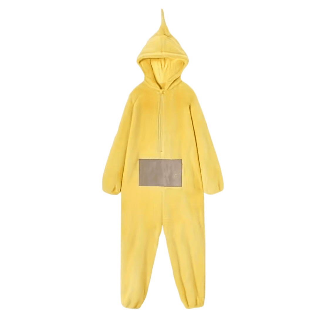 Retro TV Wesen Kostüm Gelb - TwentyFourParty