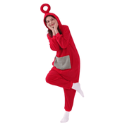 Retro TV Wesen Kostüm Rot - TwentyFourParty