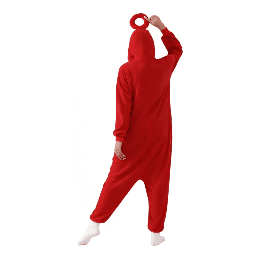 Retro TV Wesen Kostüm Rot - TwentyFourParty