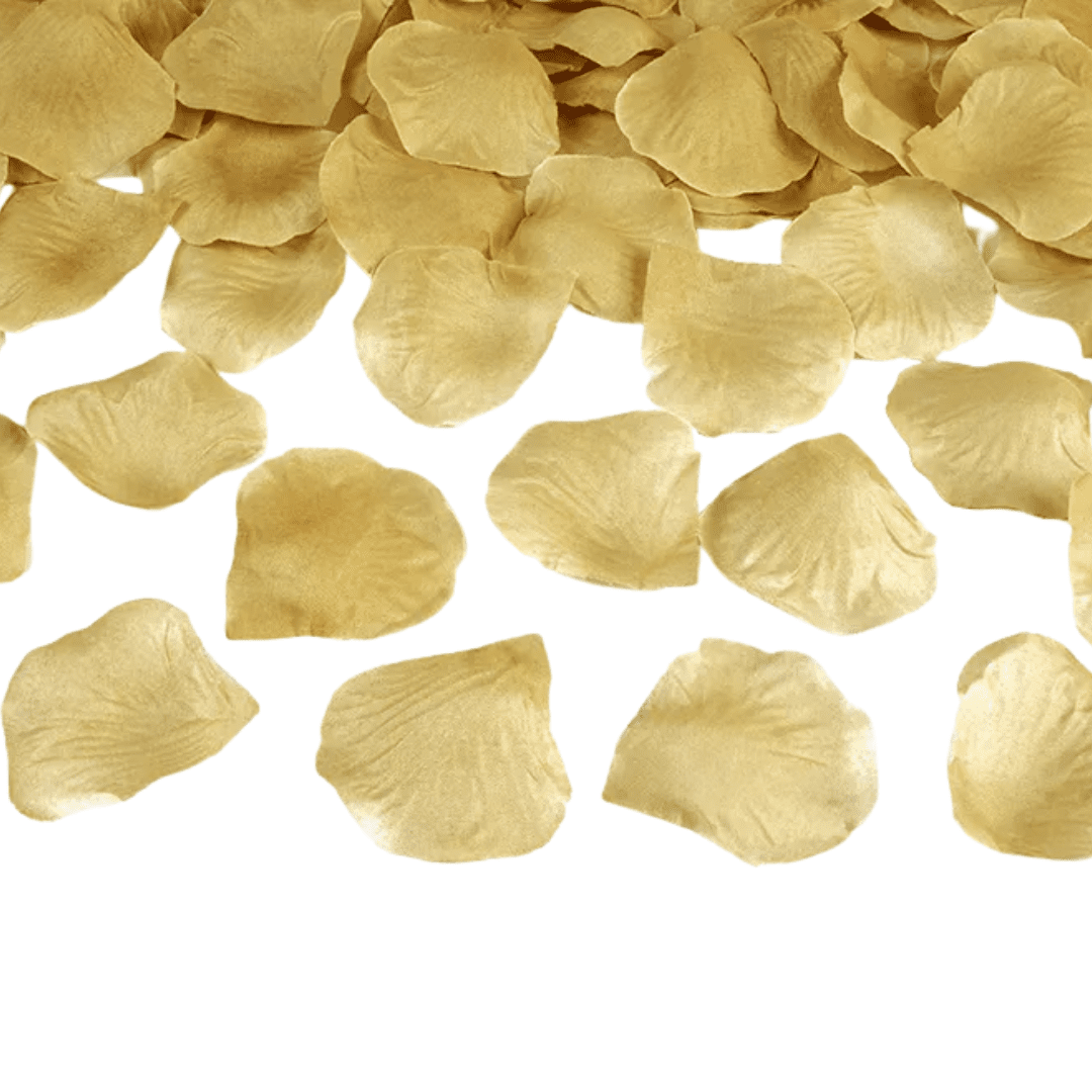 Rosenblätter 500 Stück Gold - TwentyFourParty