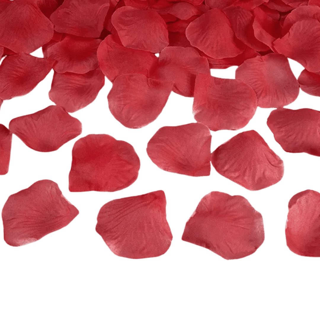 Rosenblätter 500 Stück Rot - TwentyFourParty