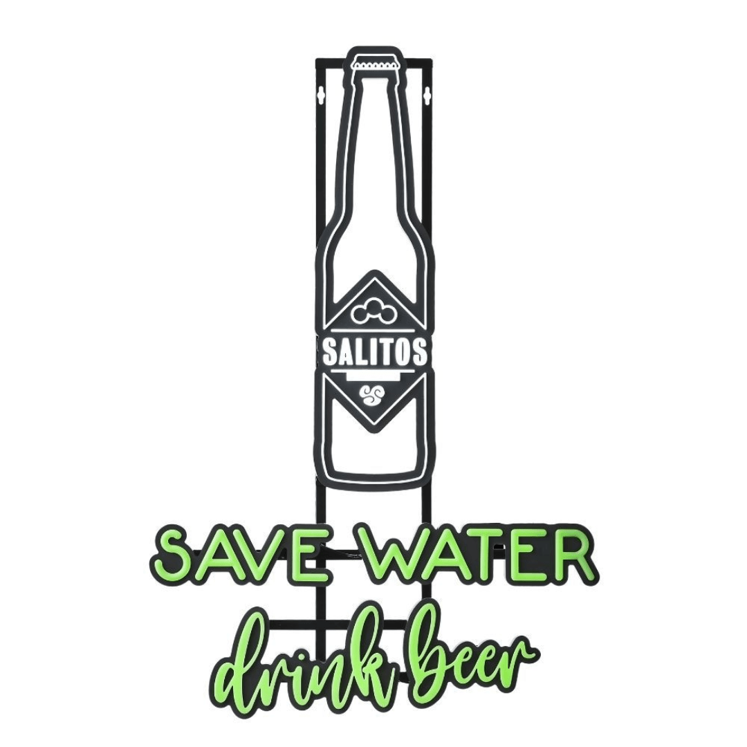 SALITOS LED Neon Sign Drink Beer - TwentyFourParty