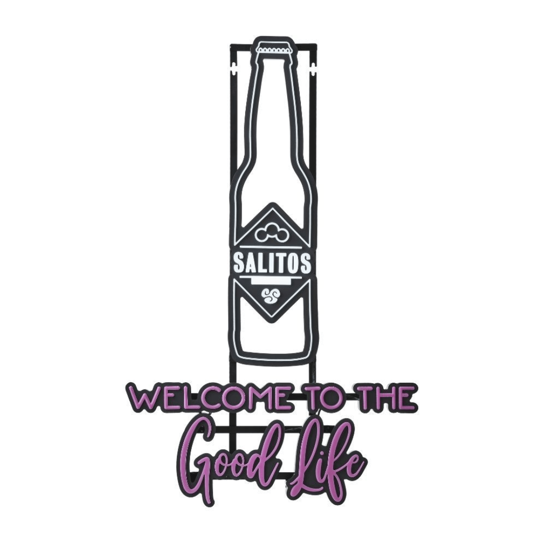 SALITOS LED Neon Sign Good Life - TwentyFourParty