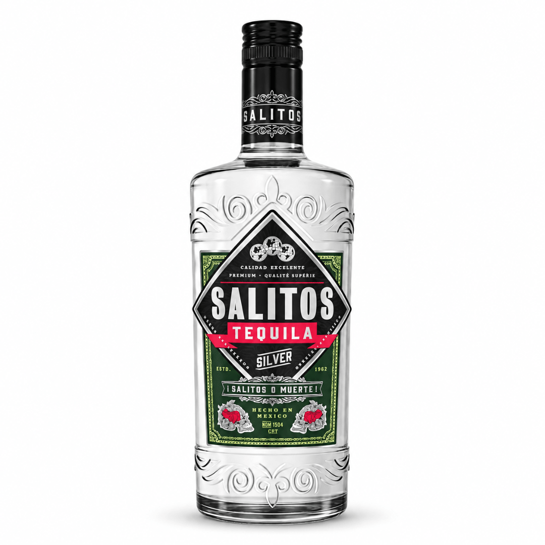 Salitos Tequila Gold & Silver Set mit Salz und Zimtstreuer - TwentyFourParty