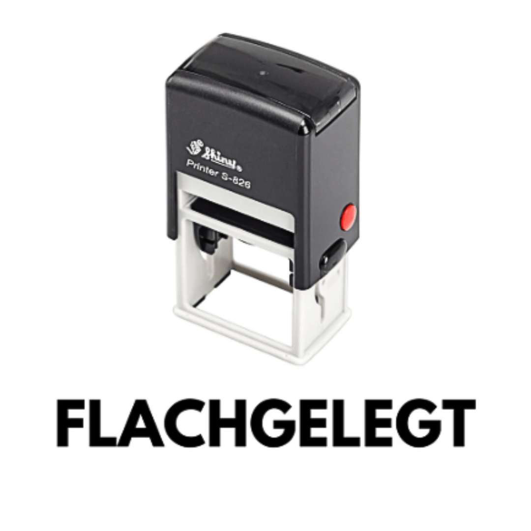 Sauf & Malle - Körperstempel - 100 % Flirt - Garantie - TwentyFourParty