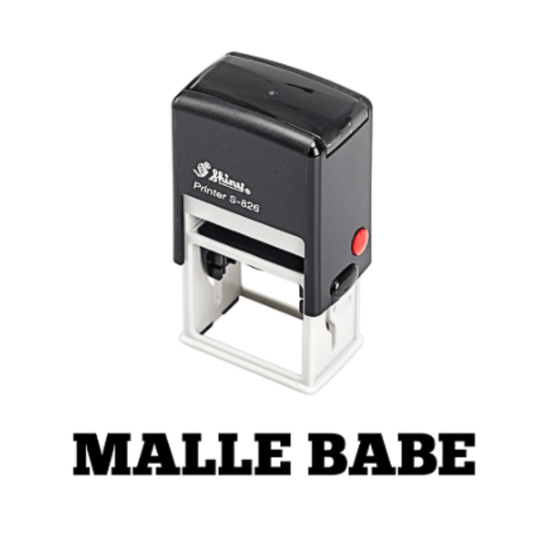 Sauf & Malle - Körperstempel - 100 % Flirt - Garantie - TwentyFourParty