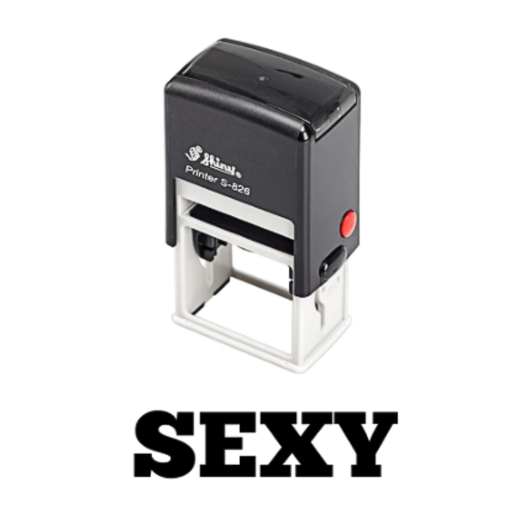 Sauf & Malle - Körperstempel - 100 % Flirt - Garantie - TwentyFourParty