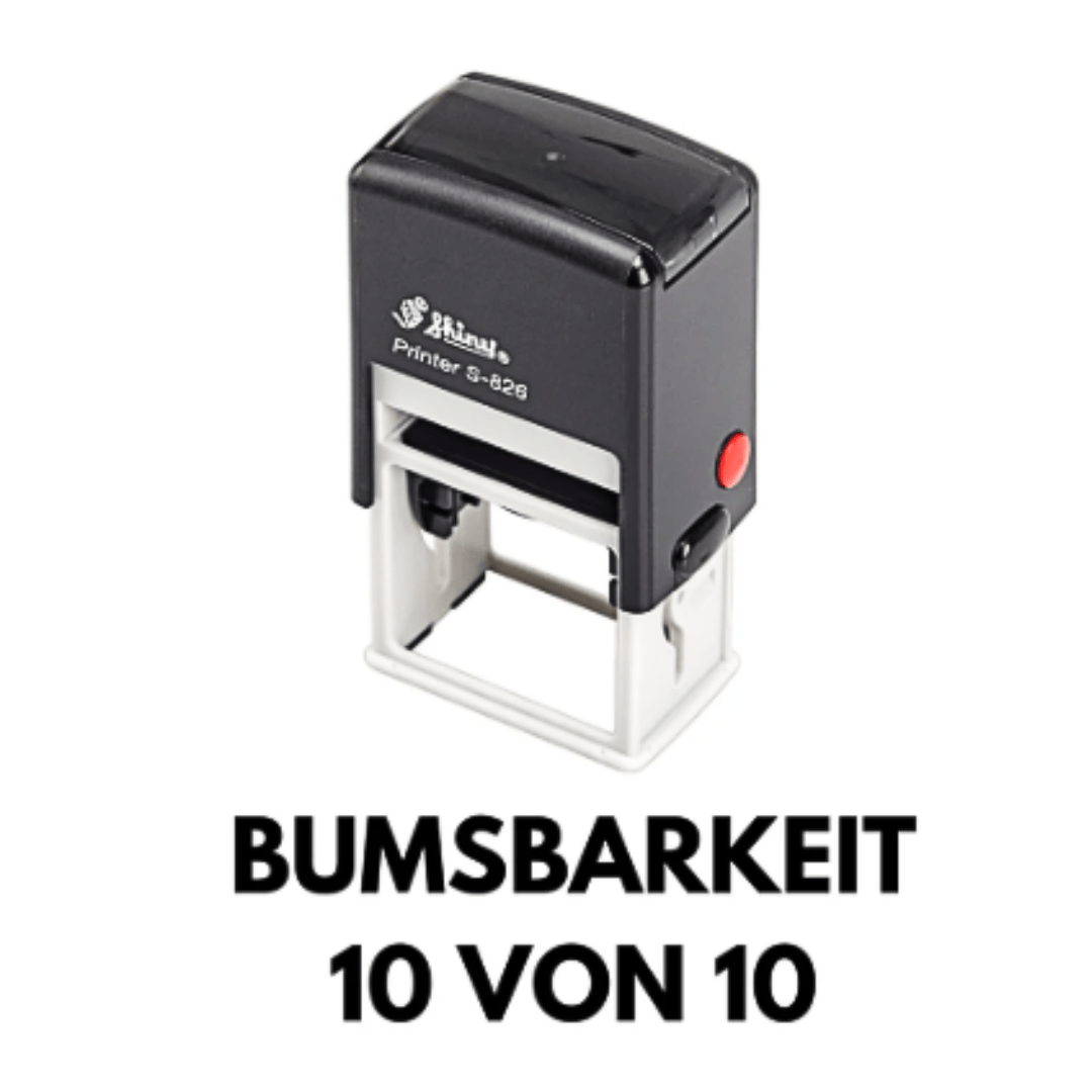 Sauf & Malle - Körperstempel - 100 % Flirt - Garantie - TwentyFourParty