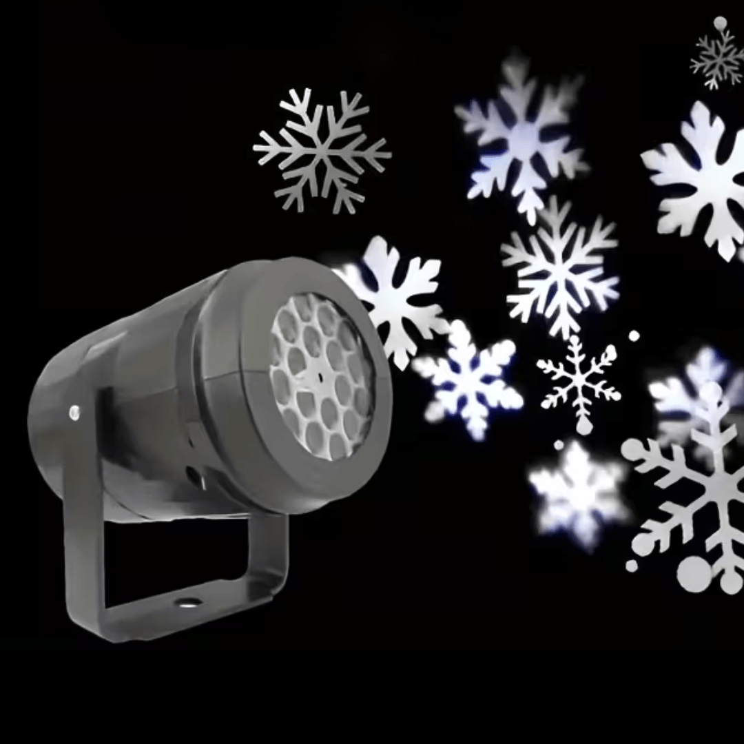 Schneeflocken - Projektorlampe - TwentyFourParty