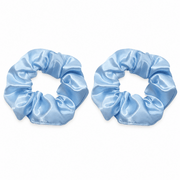 Scrunchie Haargummi Hellblau 2 Stück - TwentyFourParty