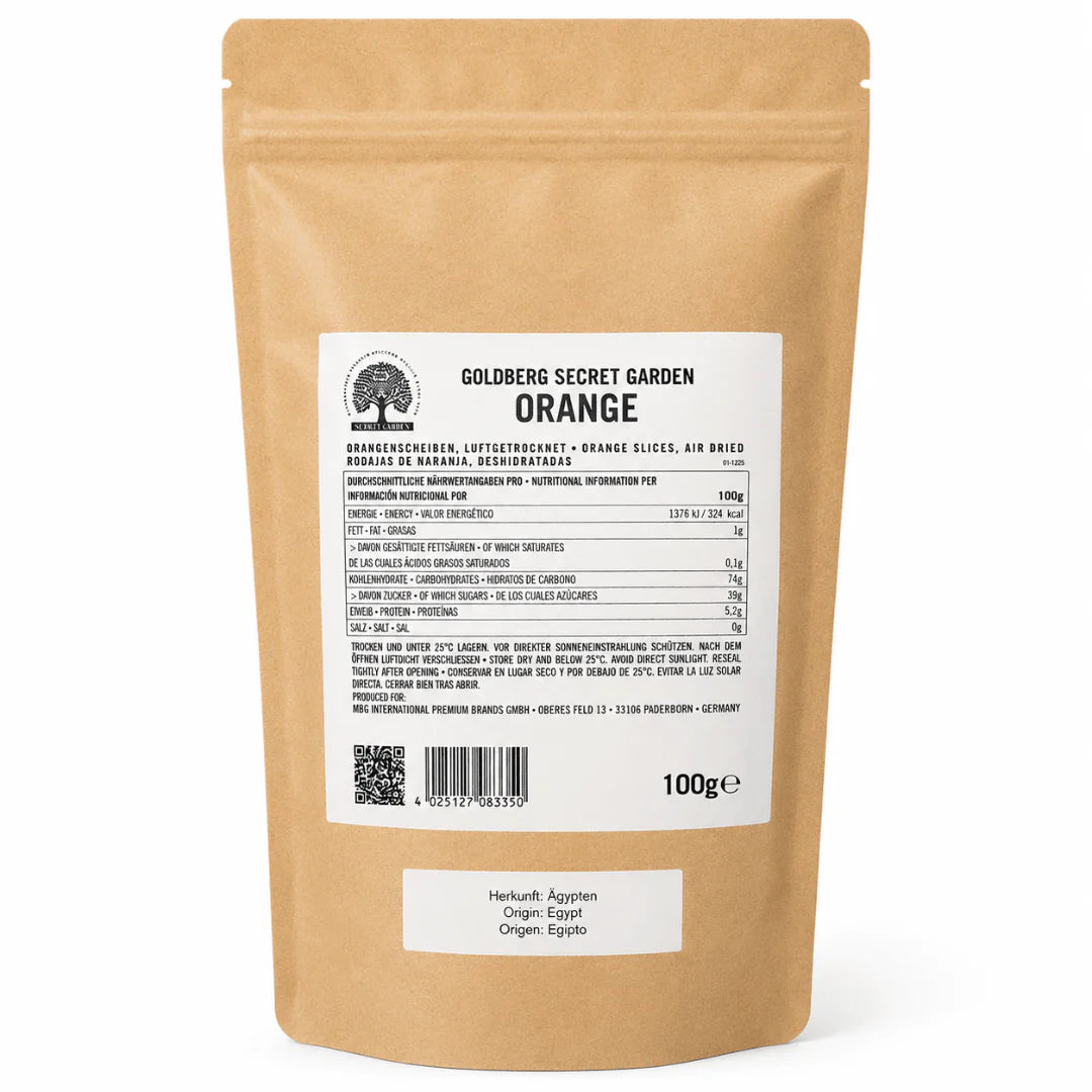 Secret Garden Orange 100 g – Luftgetrocknete Orangenscheiben