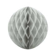 Seidenpapierkugel Hellgrau 30cm - TwentyFourParty