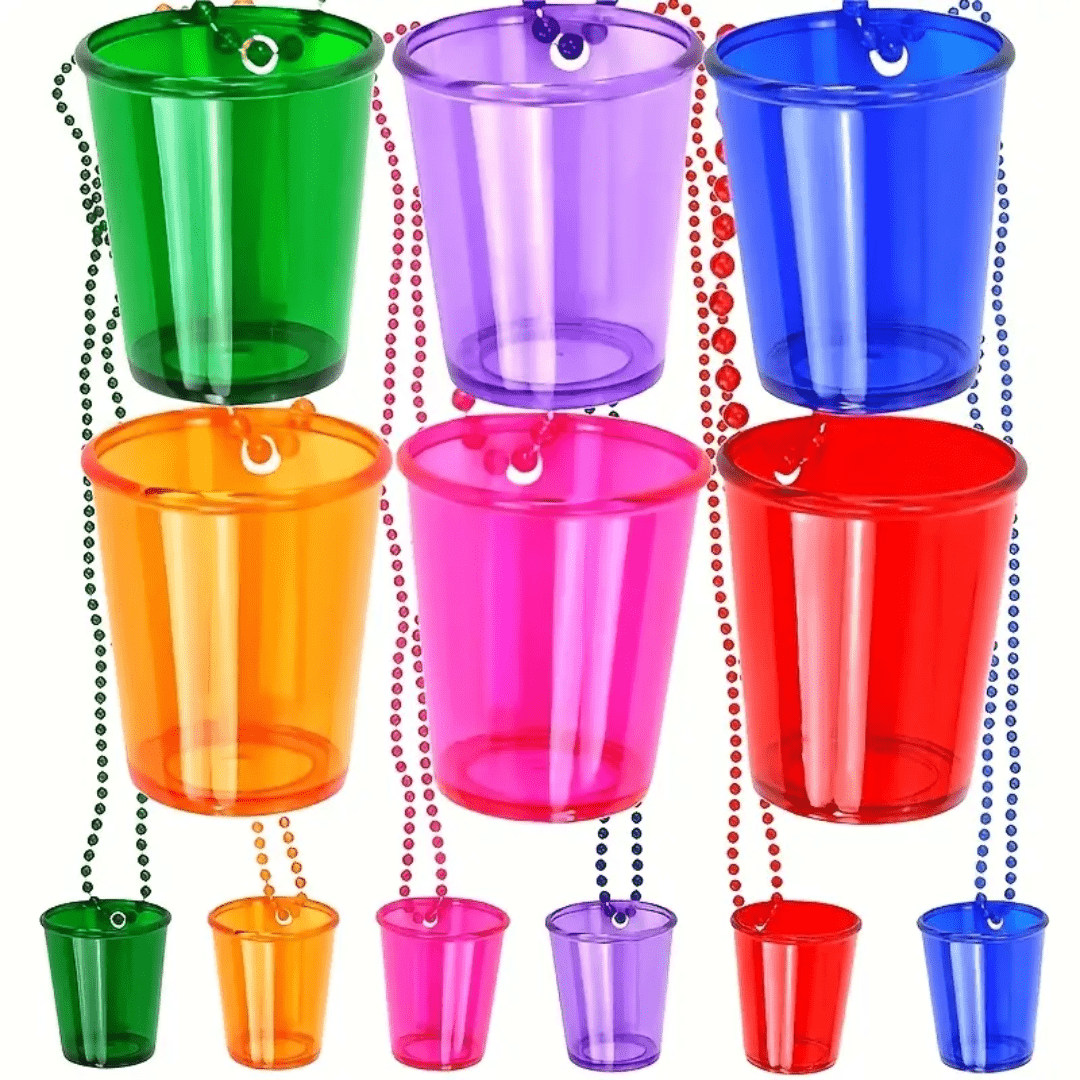 Shot Becher mit Kette - TwentyFourParty