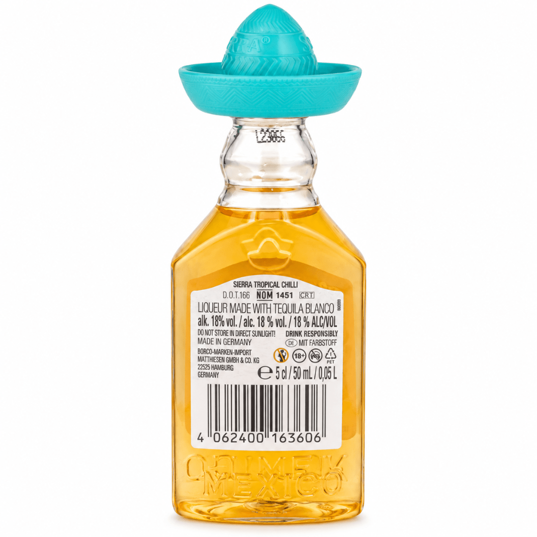 Sierra Tropical Chilli Mini PET 5 cl - TwentyFourParty