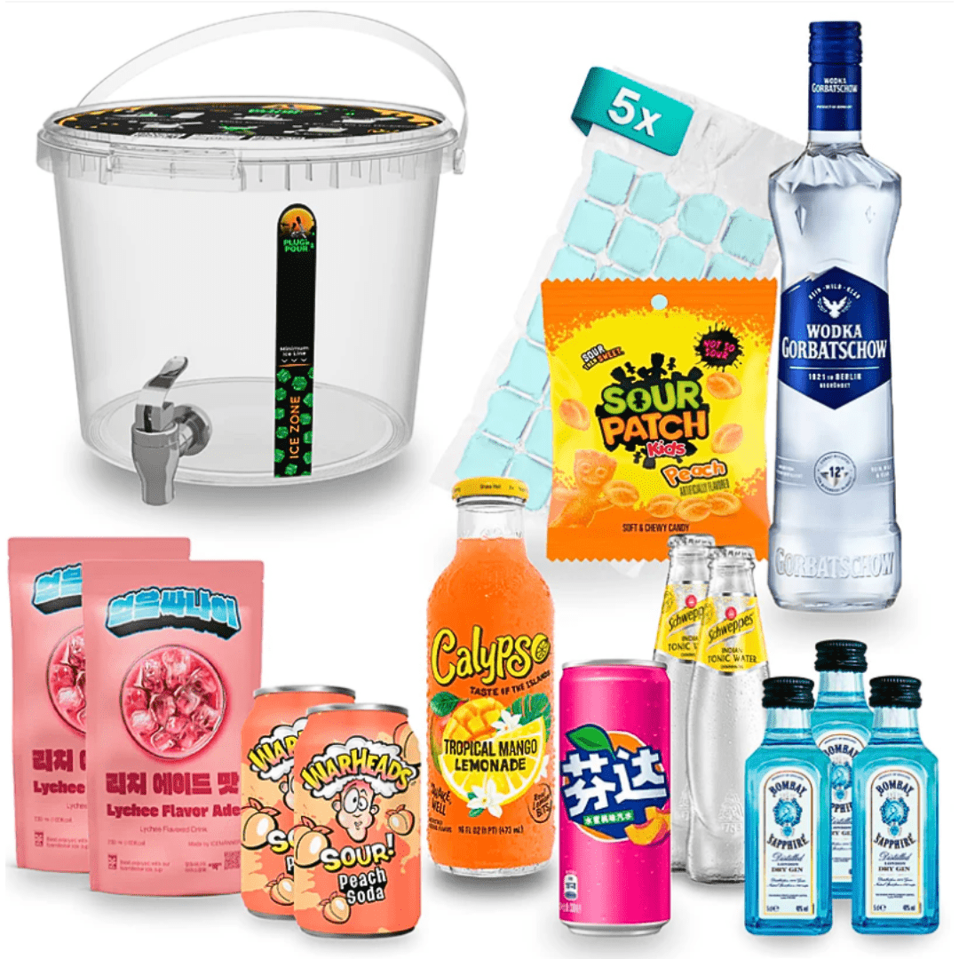 Sip Tank Cocktail Set – Peachi - TwentyFourParty