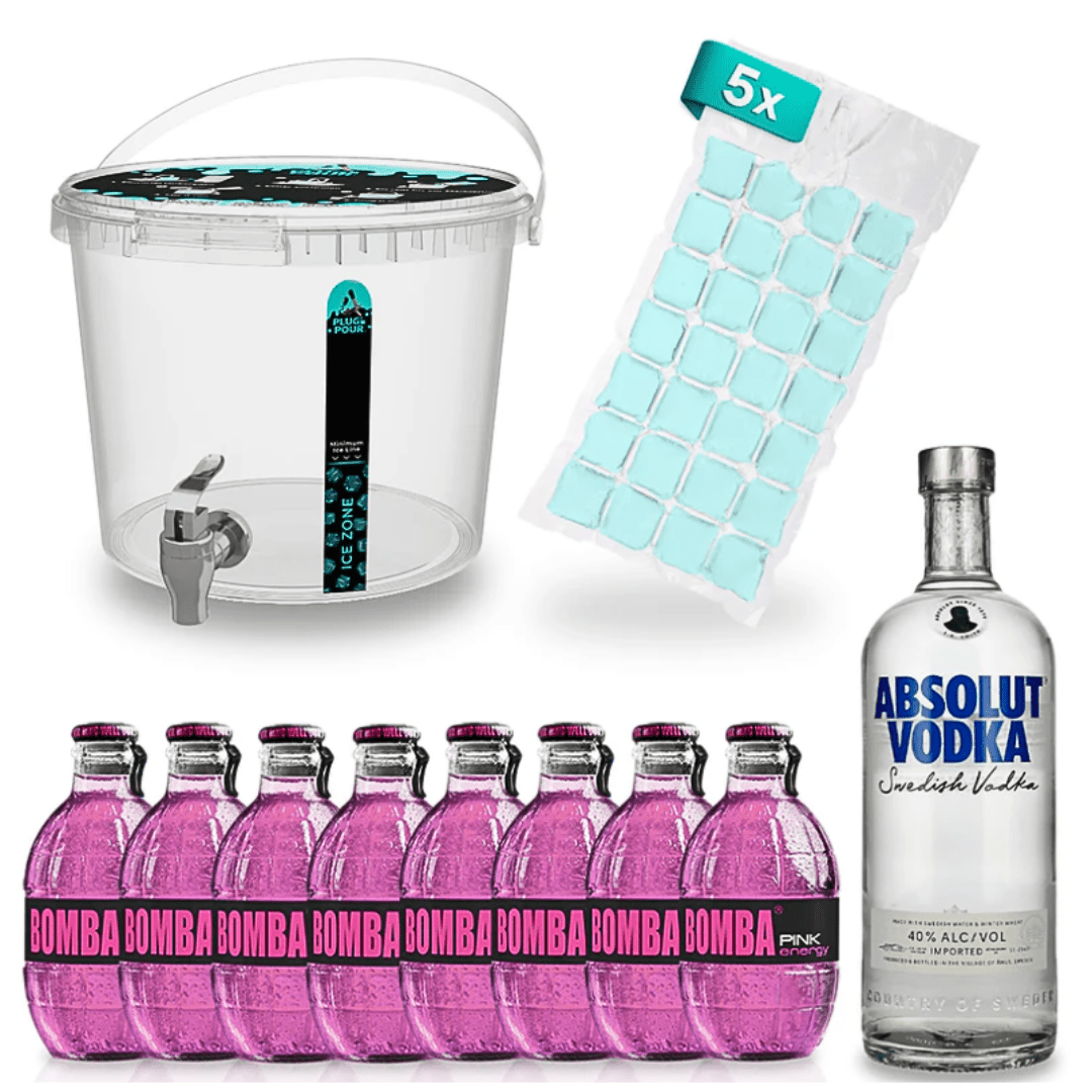 Sip Tank – Cocktail Set – Vodka E Nuke Bomba Energy - TwentyFourParty