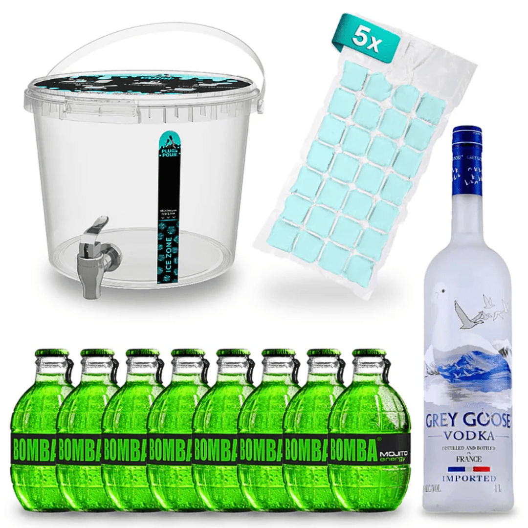 Sip Tank – Cocktail Set – Vodka E Nuke Bomba Energy - TwentyFourParty