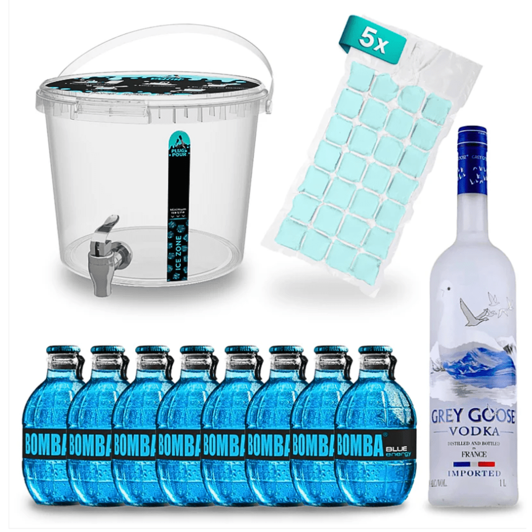 Sip Tank – Cocktail Set – Vodka E Nuke Bomba Energy - TwentyFourParty